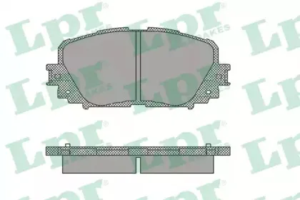 Комплект тормозных колодок, дисковый тормоз LPR купить