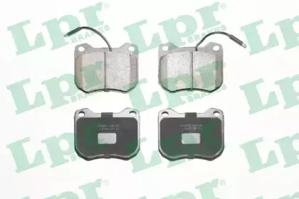 Комплект тормозных колодок, дисковый тормоз LPR купить