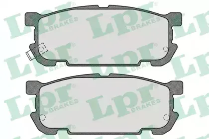 Комплект тормозных колодок, дисковый тормоз LPR купить