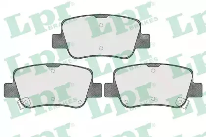 Комплект тормозных колодок, дисковый тормоз LPR купить