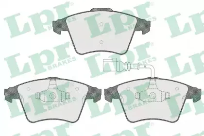 05P1536  LPR - Гальмівні колодки до дисків LPR купить
