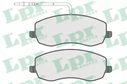 Комплект тормозных колодок, дисковый тормоз LPR купить