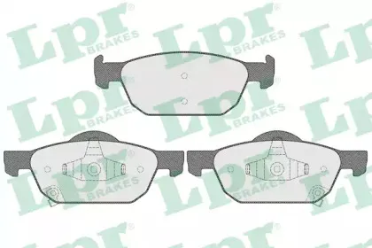Комплект тормозных колодок, дисковый тормоз LPR купить