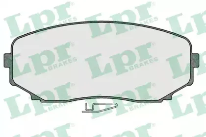 05P1573  LPR - Гальмівні колодки до дисків LPR купить