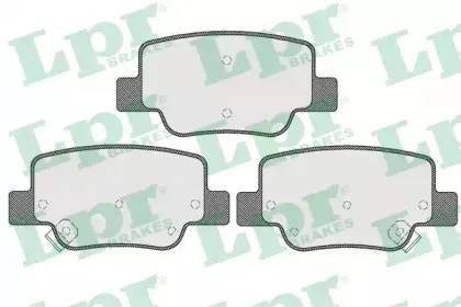 Комплект тормозных колодок, дисковый тормоз LPR купить