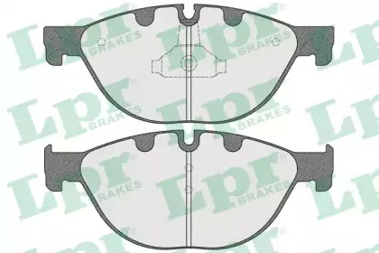 Комплект тормозных колодок, дисковый тормоз LPR купить