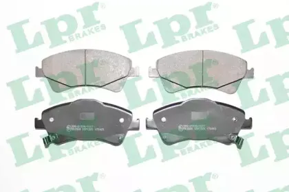 Комплект тормозных колодок, дисковый тормоз LPR купить