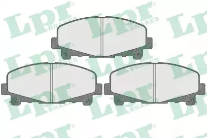 Комплект тормозных колодок, дисковый тормоз LPR купить