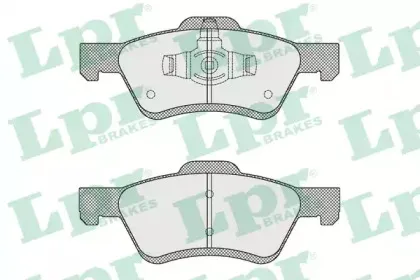 Комплект тормозных колодок, дисковый тормоз LPR купить