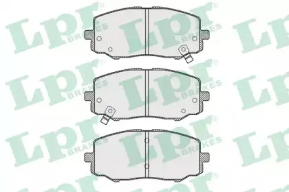 Комплект тормозных колодок, дисковый тормоз LPR купить
