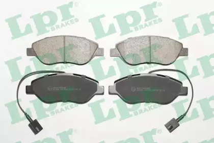 Комплект тормозных колодок, дисковый тормоз LPR купить
