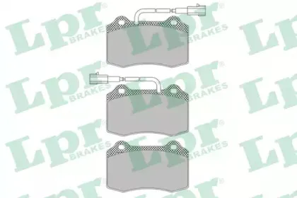 Комплект тормозных колодок, дисковый тормоз LPR купить