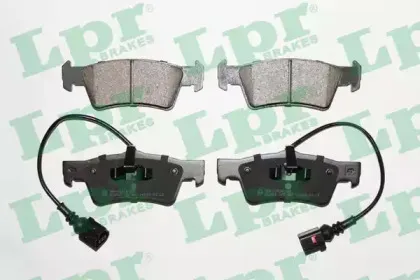 Комплект тормозных колодок, дисковый тормоз LPR купить