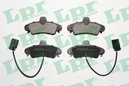 Комплект тормозных колодок, дисковый тормоз LPR купить
