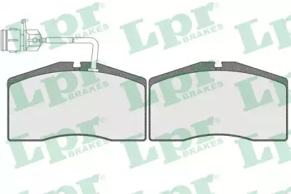 Комплект тормозных колодок, дисковый тормоз LPR купить