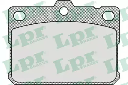 Комплект тормозных колодок, дисковый тормоз LPR купить