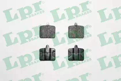 Комплект тормозных колодок, дисковый тормоз LPR купить