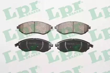Комплект тормозных колодок, дисковый тормоз LPR купить