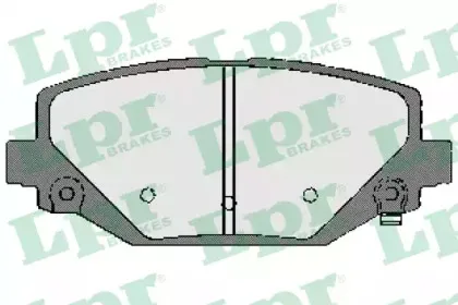 Комплект тормозных колодок, дисковый тормоз LPR купить