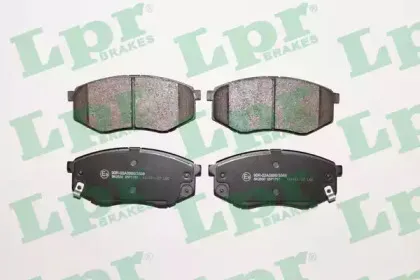 Комплект тормозных колодок, дисковый тормоз LPR купить