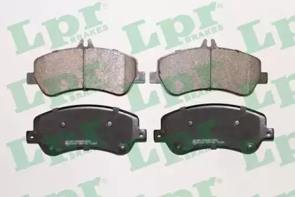 Комплект тормозных колодок, дисковый тормоз LPR купить