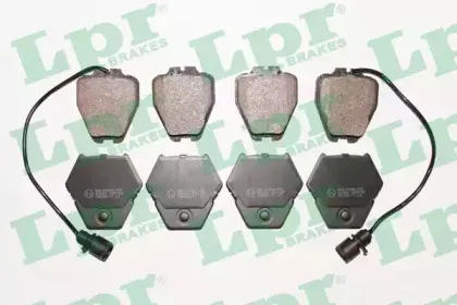 Комплект тормозных колодок, дисковый тормоз LPR купить