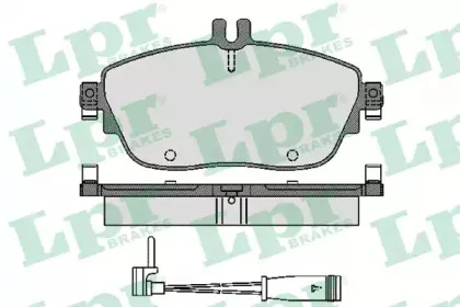 Комплект тормозных колодок, дисковый тормоз LPR купить