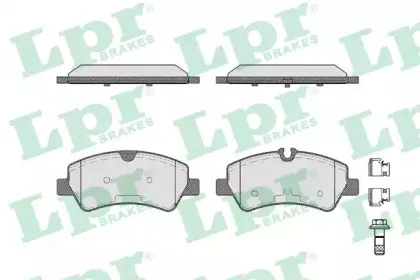 Комплект тормозных колодок, дисковый тормоз LPR купить