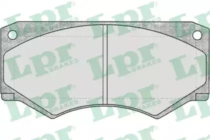 Комплект тормозных колодок, дисковый тормоз LPR купить