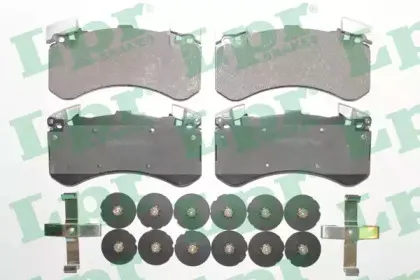 Комплект тормозных колодок, дисковый тормоз LPR купить