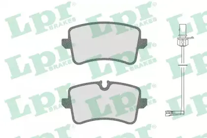 Комплект тормозных колодок, дисковый тормоз LPR купить