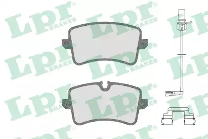 Комплект тормозных колодок, дисковый тормоз LPR купить