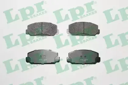 Комплект тормозных колодок, дисковый тормоз LPR купить