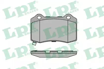 Комплект тормозных колодок, дисковый тормоз LPR купить