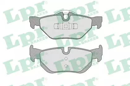 Комплект тормозных колодок, дисковый тормоз LPR купить