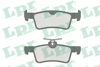 Комплект тормозных колодок, дисковый тормоз LPR купить