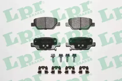 Комплект тормозных колодок, дисковый тормоз LPR купить