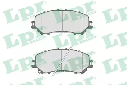 05P1975  LPR - Гальмівні колодки до дисків LPR купить
