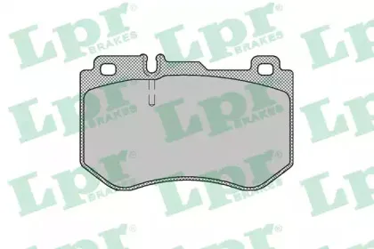 Комплект тормозных колодок, дисковый тормоз LPR купить