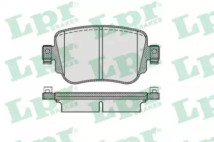 05P1986  LPR - Гальмівні колодки до дисків LPR купить