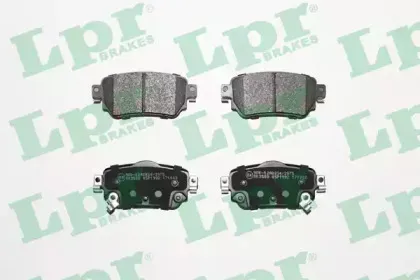 Комплект тормозных колодок, дисковый тормоз LPR купить
