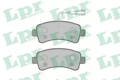 Комплект тормозных колодок, дисковый тормоз LPR купить