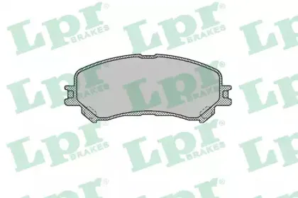 Комплект тормозных колодок, дисковый тормоз LPR купить