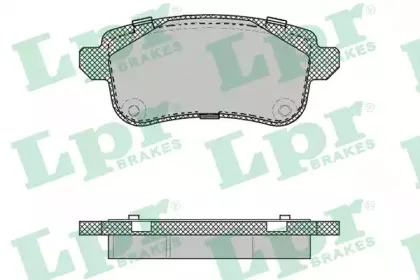 Комплект тормозных колодок, дисковый тормоз LPR купить