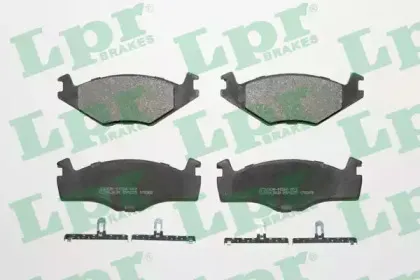 05P225  LPR - Гальмівні колодки до дисків (F, S) LPR купить