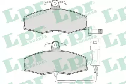 Комплект тормозных колодок, дисковый тормоз LPR купить