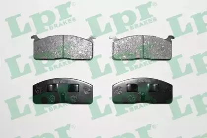 Комплект тормозных колодок, дисковый тормоз LPR купить