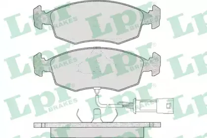 05P269  LPR - Гальмівні колодки до дисків (F, з датчиком) LPR купить
