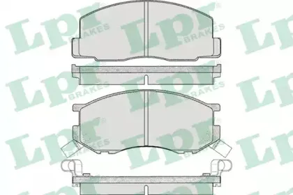 Комплект тормозных колодок, дисковый тормоз LPR купить
