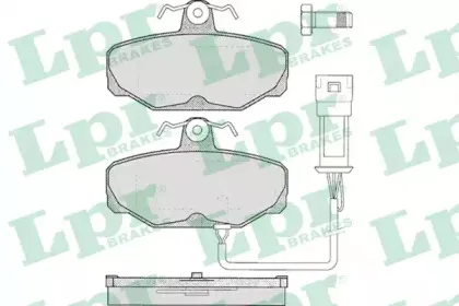 05P279  LPR - Гальмівні колодки до дисків (R) LPR купить